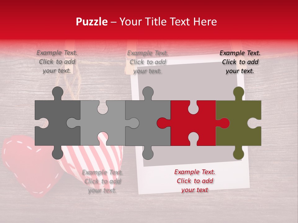 Wood Copy Love PowerPoint Template