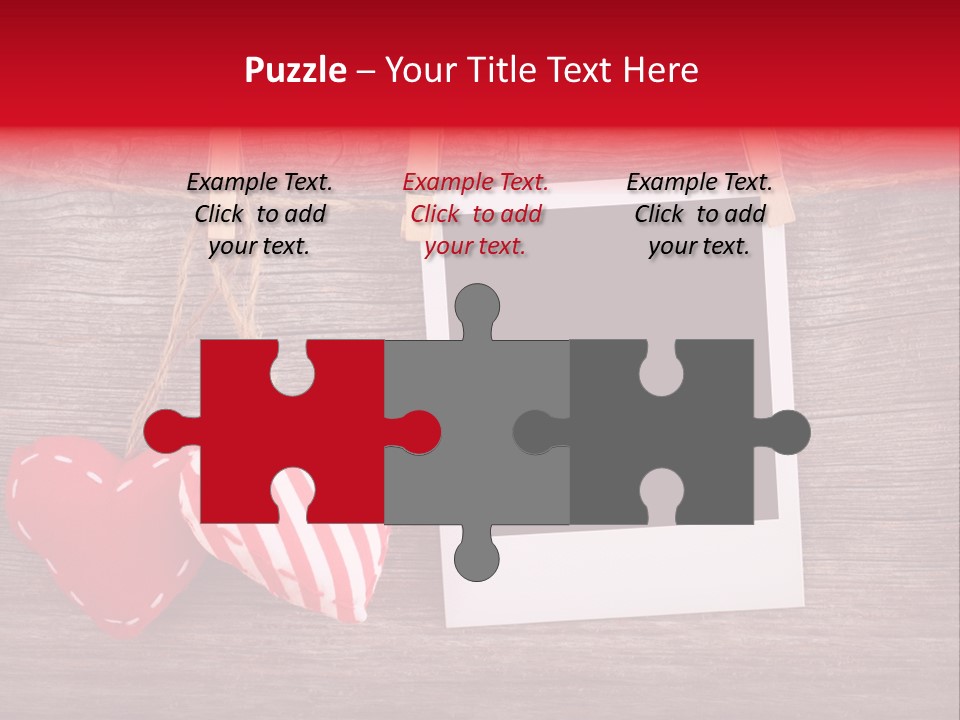 Wood Copy Love PowerPoint Template