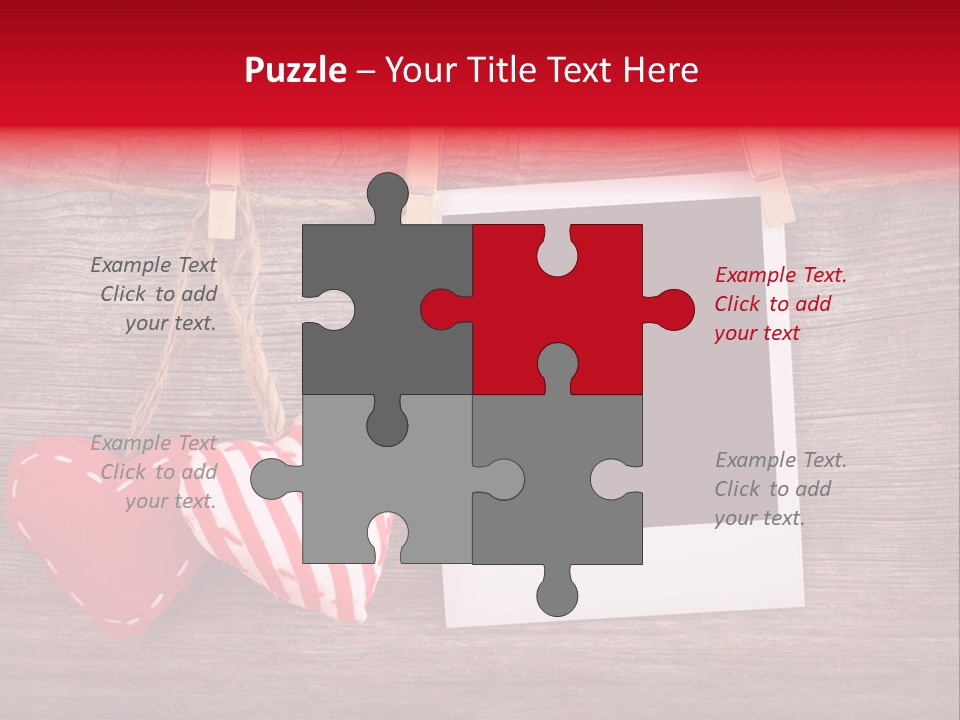 Wood Copy Love PowerPoint Template