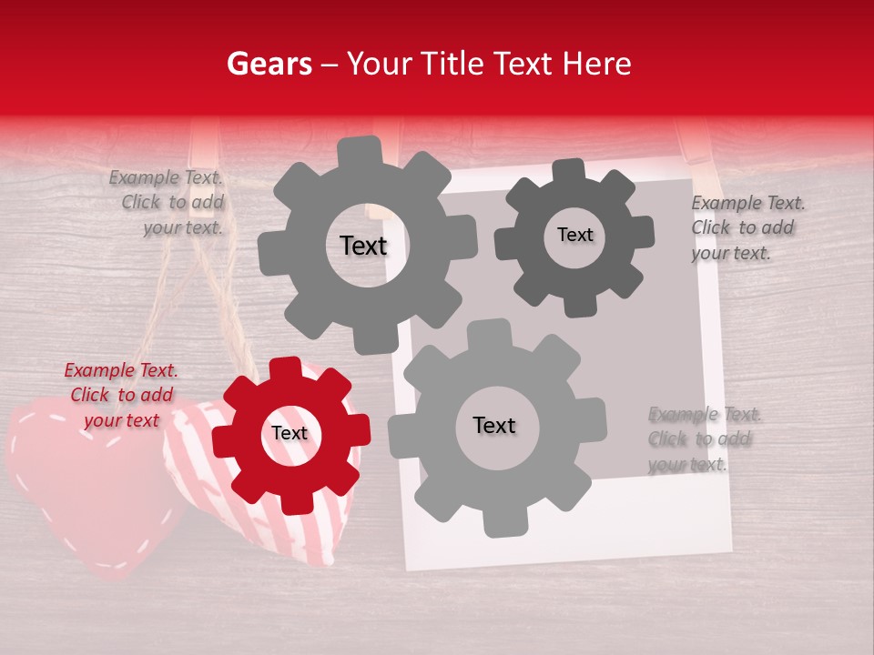 Wood Copy Love PowerPoint Template