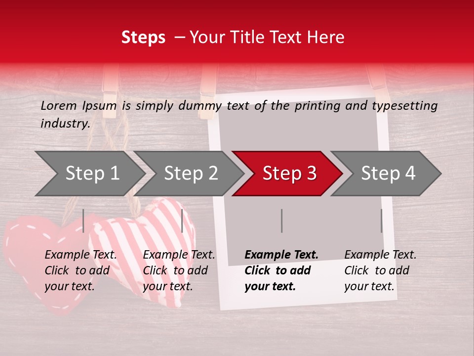 Wood Copy Love PowerPoint Template