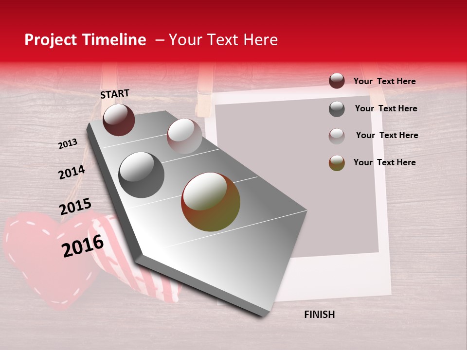 Wood Copy Love PowerPoint Template