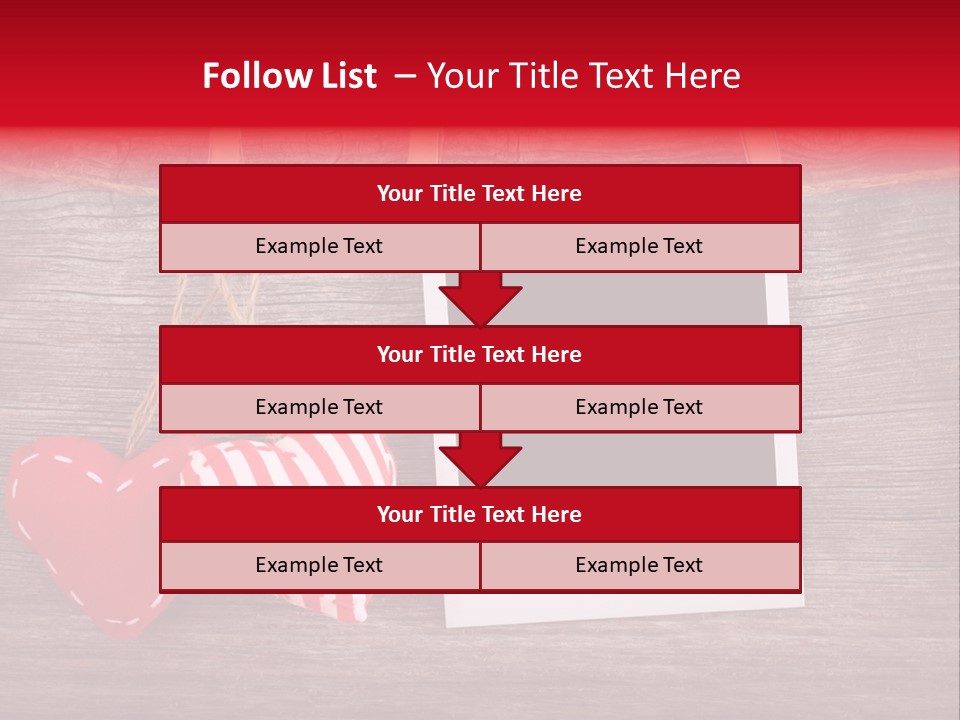 Wood Copy Love PowerPoint Template