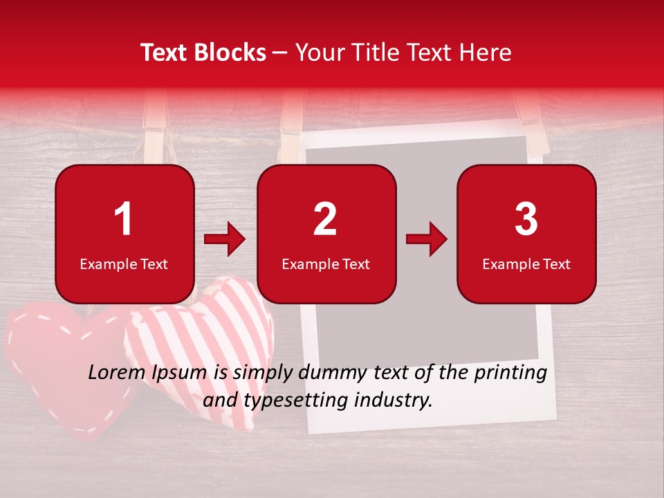 Wood Copy Love PowerPoint Template