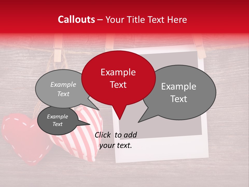 Wood Copy Love PowerPoint Template
