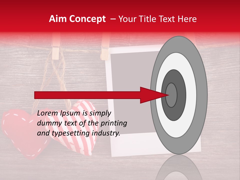 Wood Copy Love PowerPoint Template