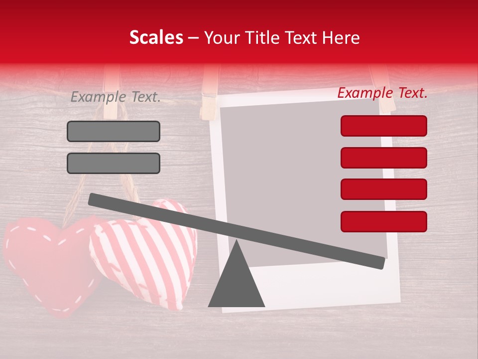 Wood Copy Love PowerPoint Template