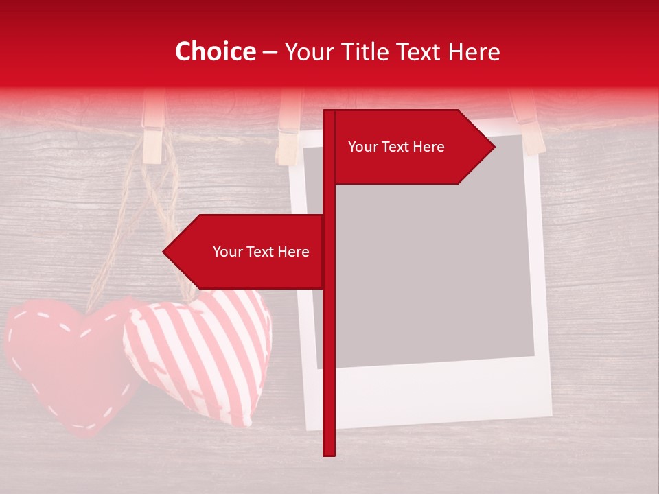 Wood Copy Love PowerPoint Template