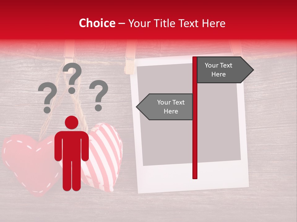 Wood Copy Love PowerPoint Template