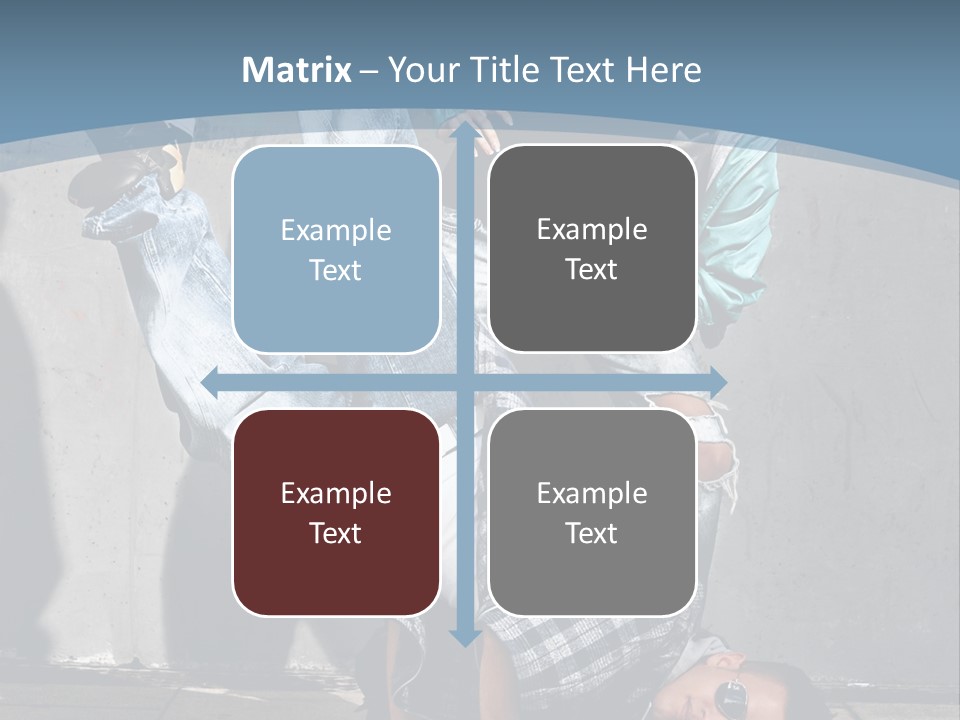 Youthful People Clothing PowerPoint Template