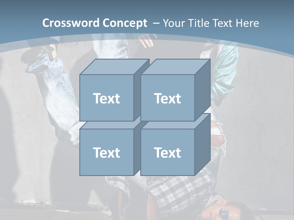 Youthful People Clothing PowerPoint Template