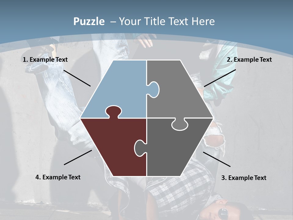 Youthful People Clothing PowerPoint Template