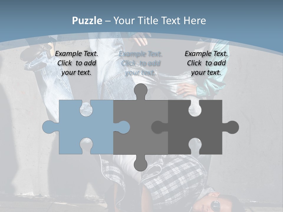 Youthful People Clothing PowerPoint Template