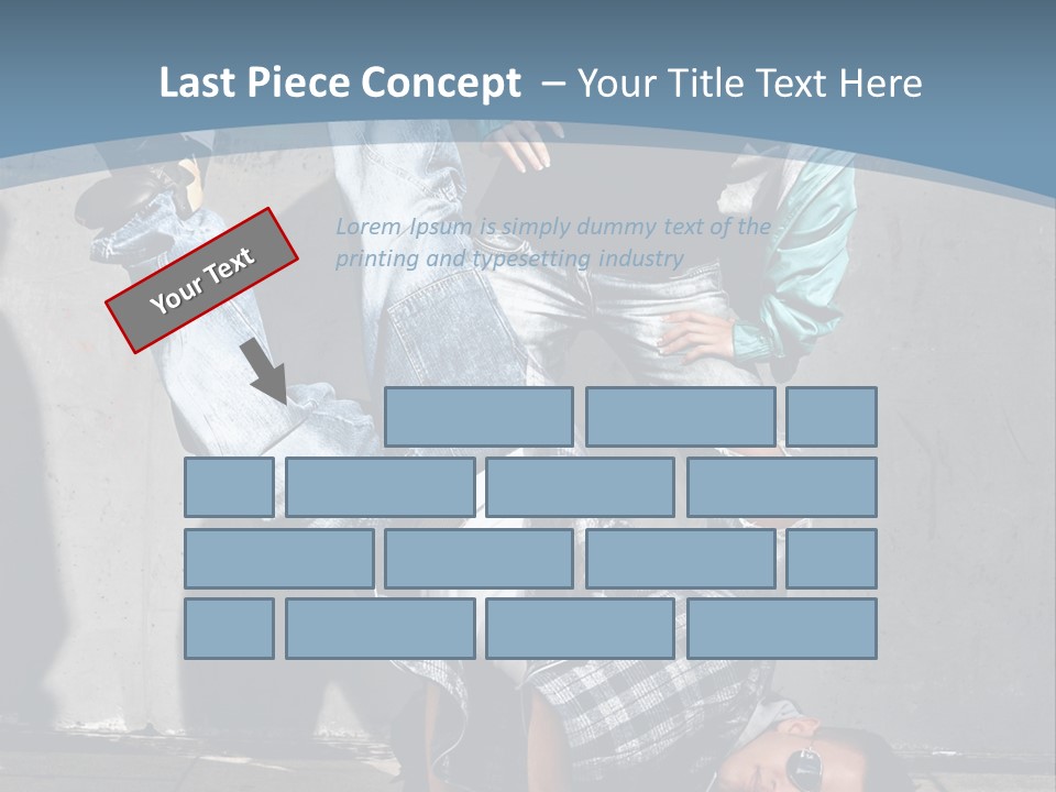 Youthful People Clothing PowerPoint Template