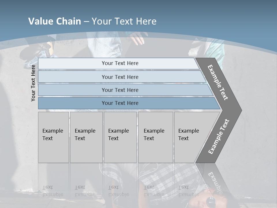 Youthful People Clothing PowerPoint Template