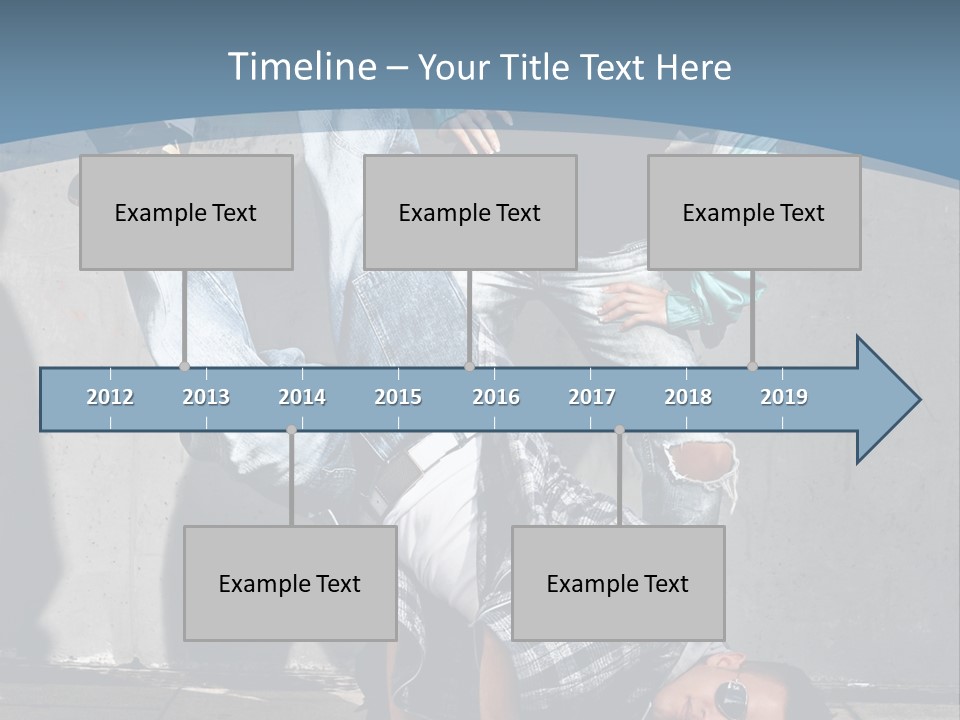 Youthful People Clothing PowerPoint Template