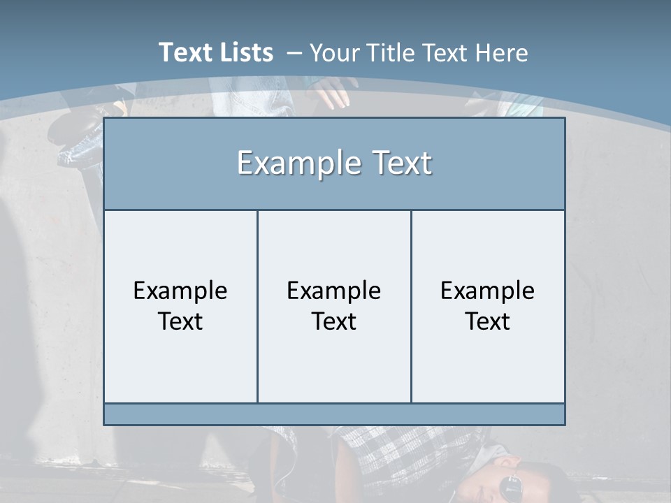 Youthful People Clothing PowerPoint Template