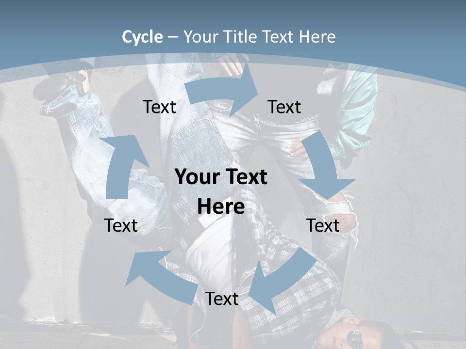 Youthful People Clothing PowerPoint Template