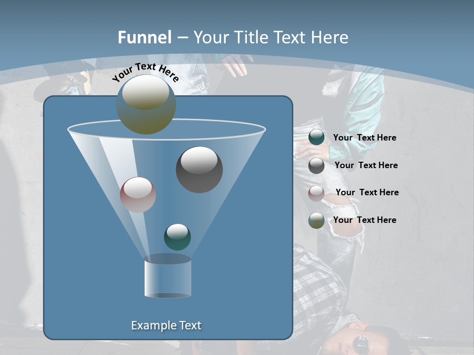 Youthful People Clothing PowerPoint Template