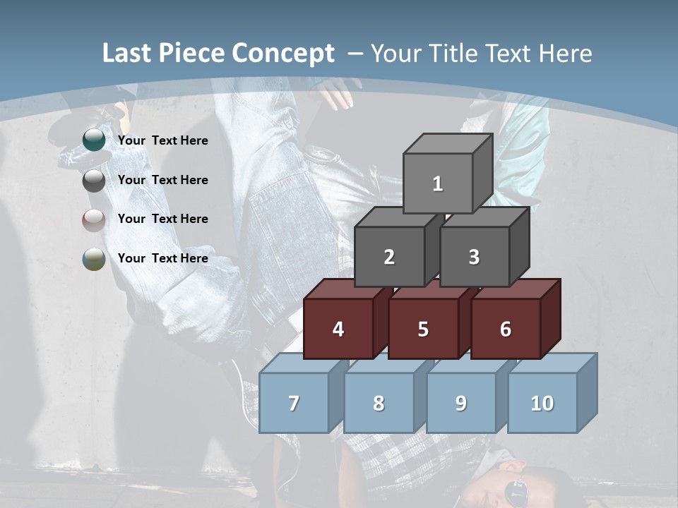 Youthful People Clothing PowerPoint Template