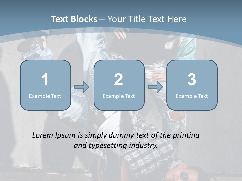 Youthful People Clothing PowerPoint Template