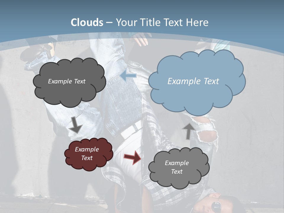 Youthful People Clothing PowerPoint Template