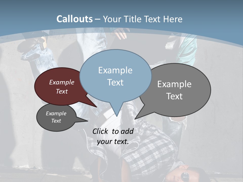 Youthful People Clothing PowerPoint Template