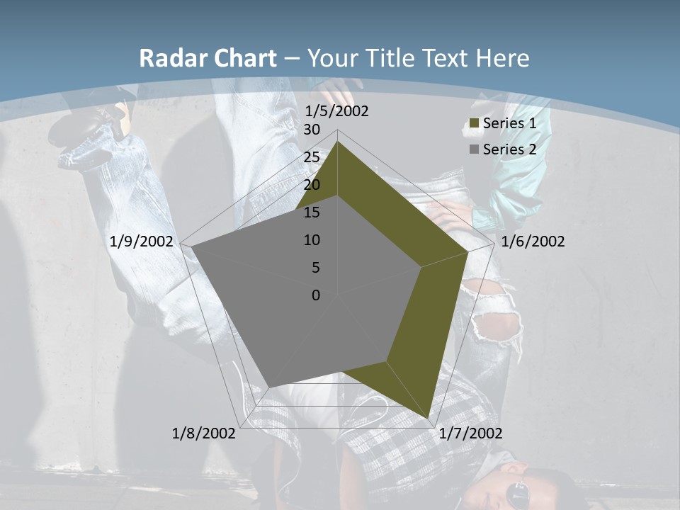 Youthful People Clothing PowerPoint Template