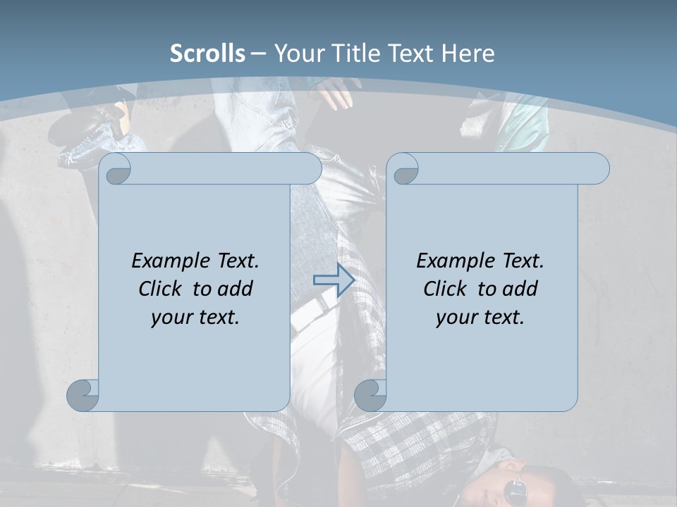 Youthful People Clothing PowerPoint Template