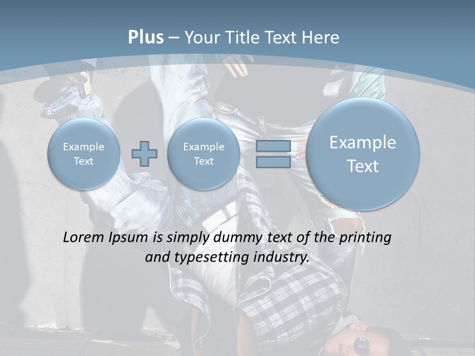 Youthful People Clothing PowerPoint Template