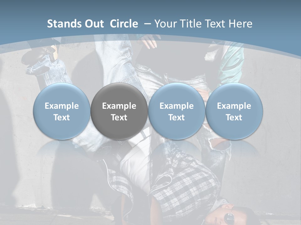 Youthful People Clothing PowerPoint Template