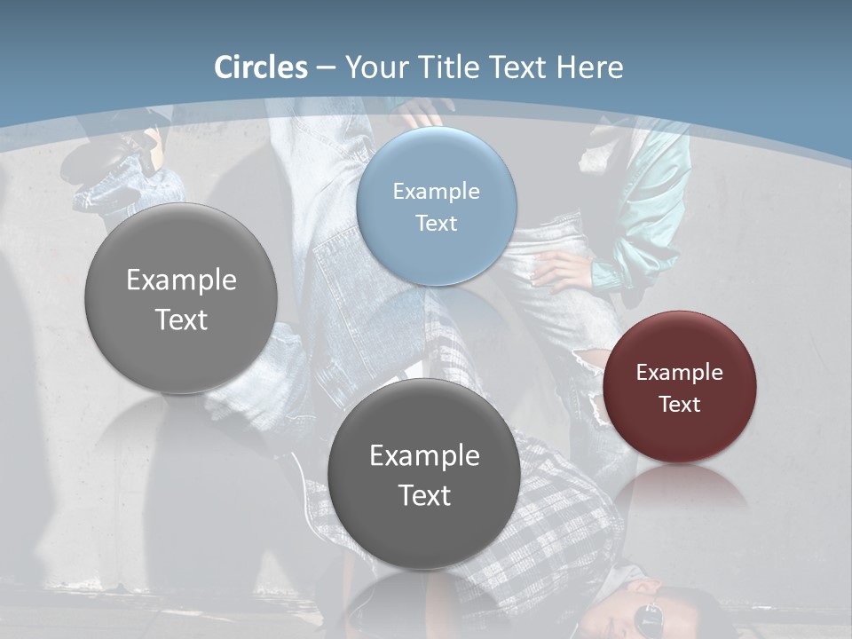 Youthful People Clothing PowerPoint Template