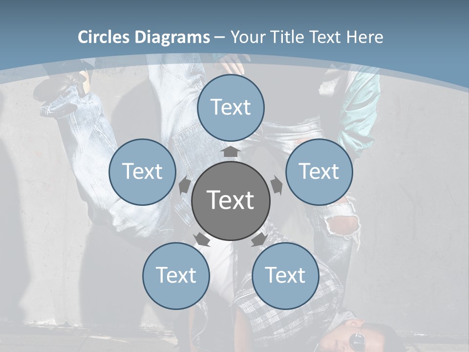 Youthful People Clothing PowerPoint Template