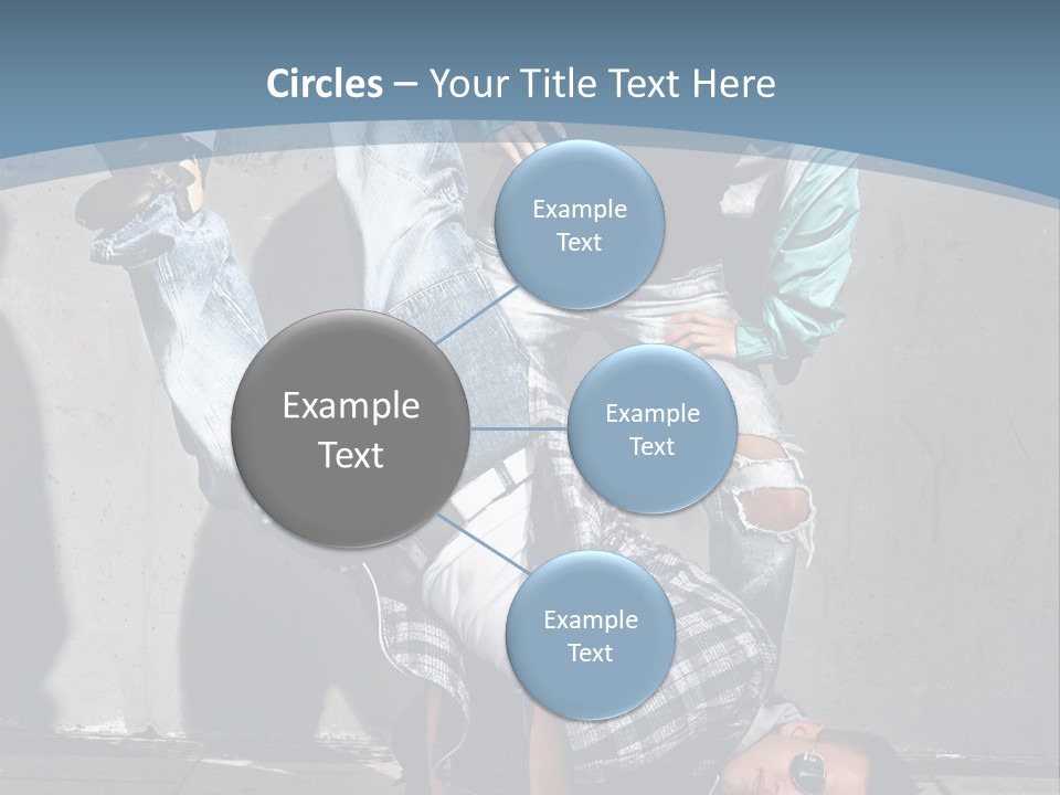 Youthful People Clothing PowerPoint Template