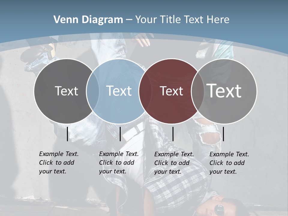 Youthful People Clothing PowerPoint Template