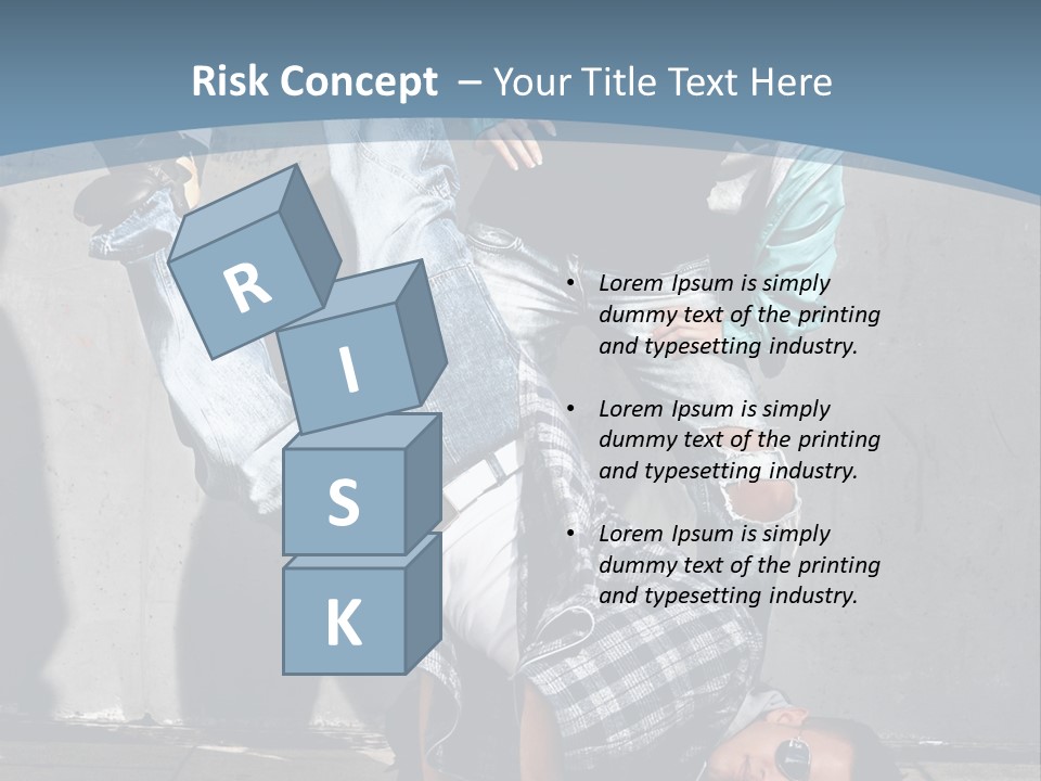 Youthful People Clothing PowerPoint Template