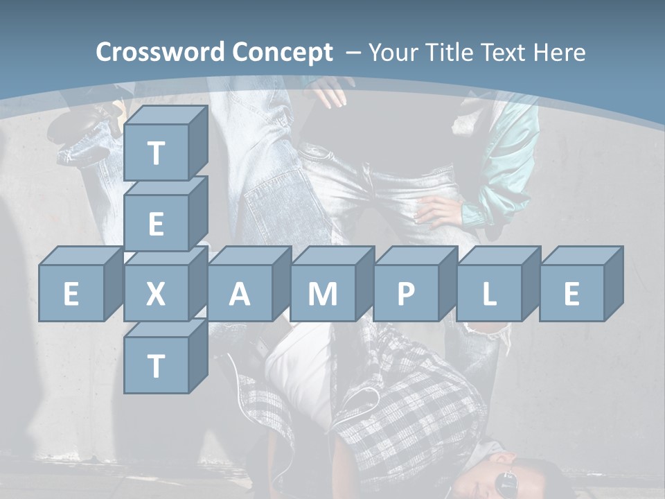 Youthful People Clothing PowerPoint Template