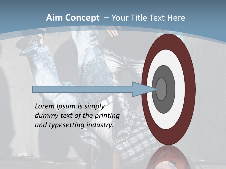 Youthful People Clothing PowerPoint Template