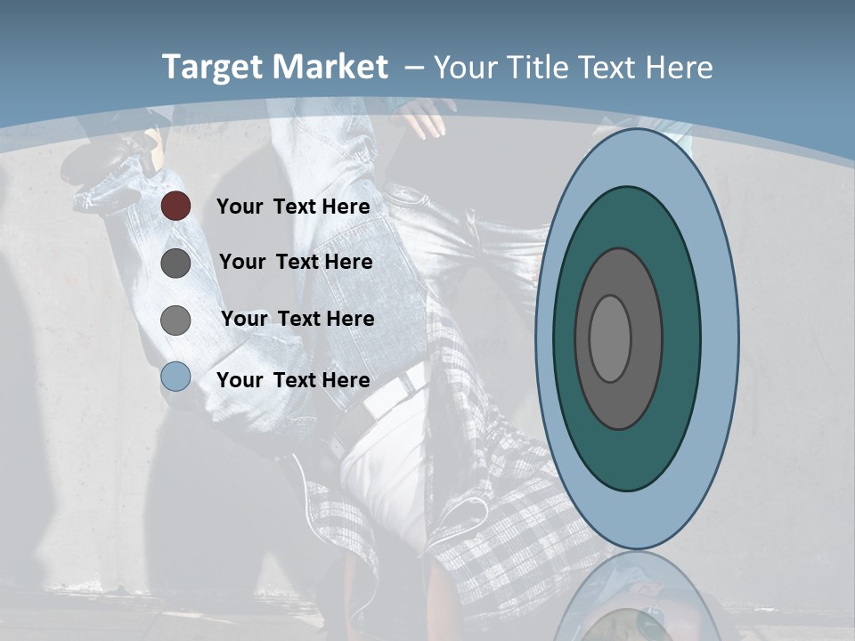 Youthful People Clothing PowerPoint Template