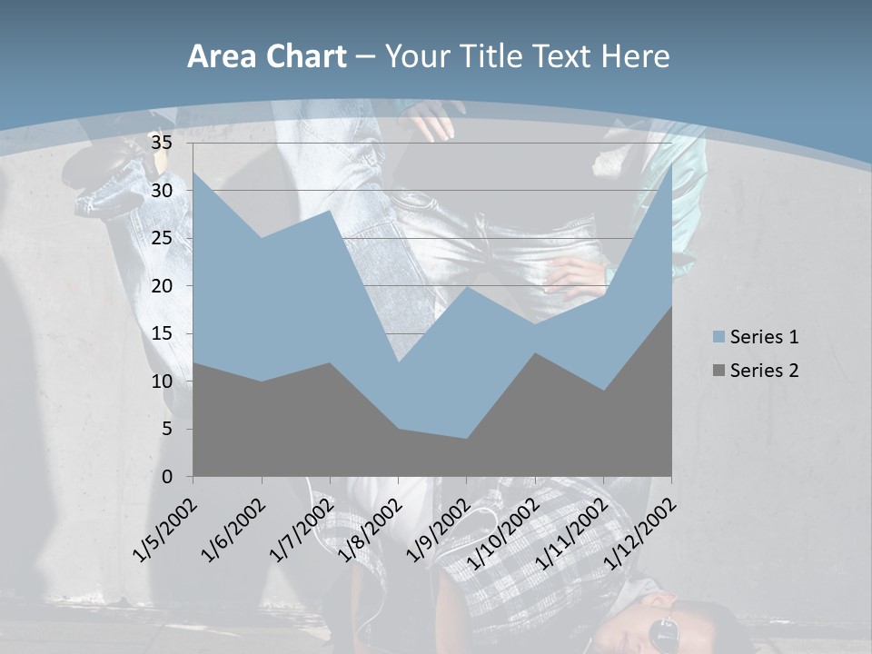 Youthful People Clothing PowerPoint Template