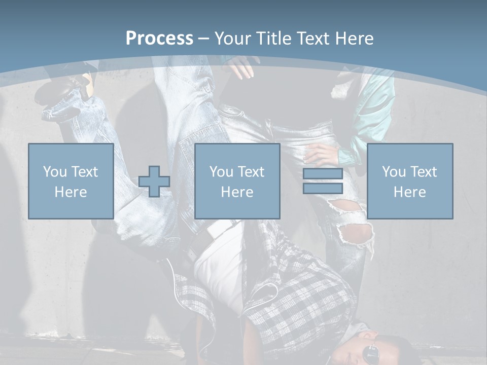 Youthful People Clothing PowerPoint Template