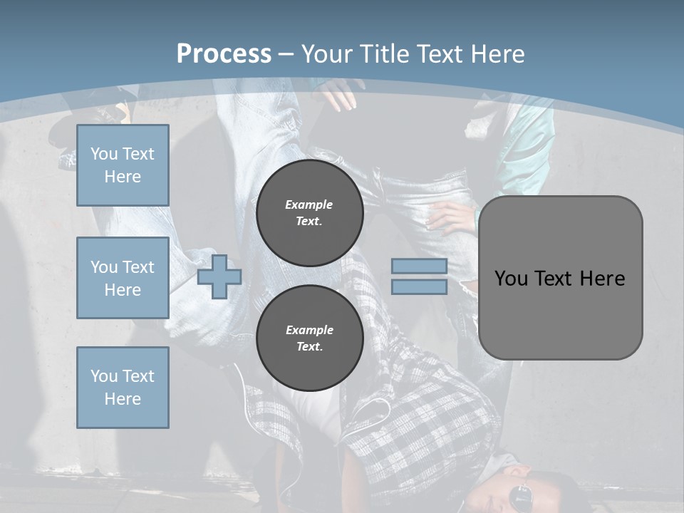 Youthful People Clothing PowerPoint Template