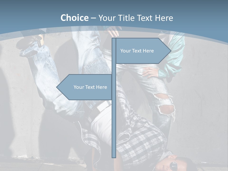 Youthful People Clothing PowerPoint Template