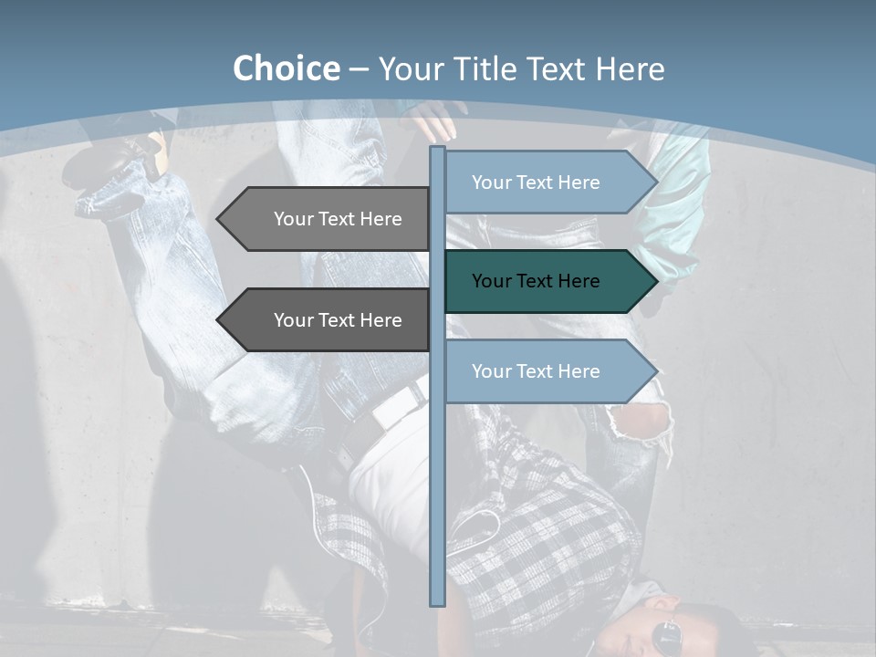 Youthful People Clothing PowerPoint Template
