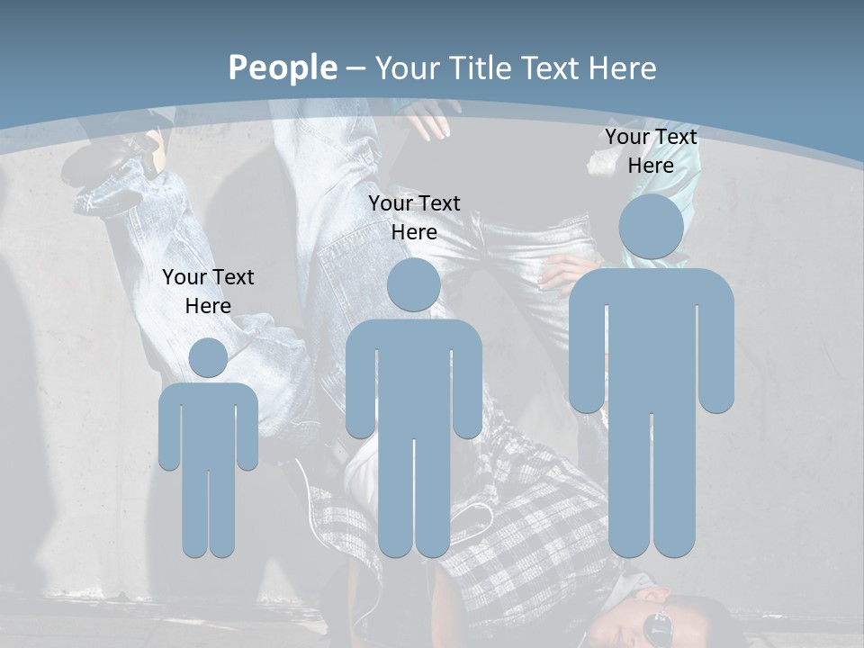 Youthful People Clothing PowerPoint Template