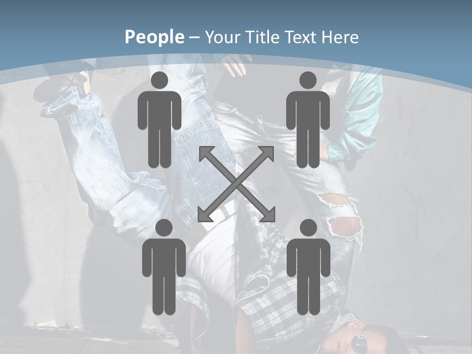 Youthful People Clothing PowerPoint Template