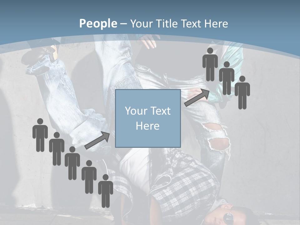 Youthful People Clothing PowerPoint Template