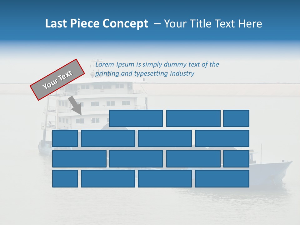 Freight China Heavy PowerPoint Template