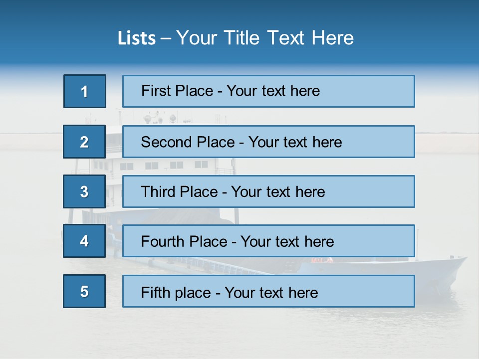 Freight China Heavy PowerPoint Template