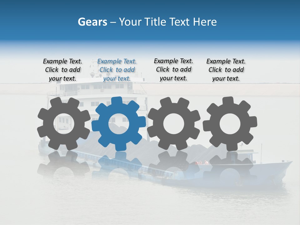 Freight China Heavy PowerPoint Template